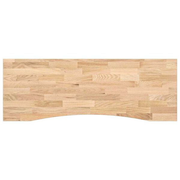 vidaXL Bordsskiva obehandlad 140x60x2,5 cm massiv ek rektangul&auml;r