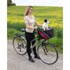 Kerbl Hundcykelkorg Vacation 38x25x25 cm svart 80595