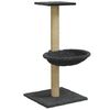vidaXL Kl&ouml;str&auml;d med kl&ouml;spelare sisal m&ouml;rkgr&aring; 74 cm