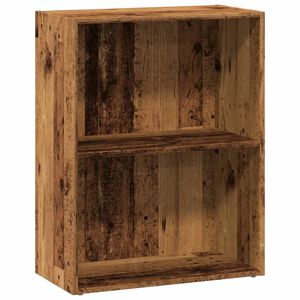 vidaXL Bokhylla &aring;ldrat tr&auml; 60x30x77 cm konstruerat tr&auml;