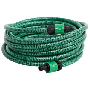 vidaXL Poolslang gr&ouml;n 20 m PVC