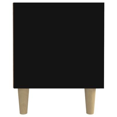 vidaXL TV-skåp svart 180x31,5x40 cm konstruerat trä