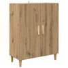 vidaXL Sideboard Artisan Ek 70 x 34 x 90 cm Konstruerat tr&auml;