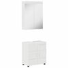 vidaXL Badrumsm&ouml;belset TULUM 2 st H&ouml;gblanka vita 60 x 34 x 63 cm