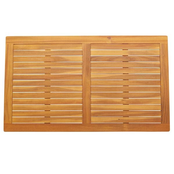 vidaXL Bordsskiva Brun 120 x 70 x 2 cm Massivt Akaciatr&auml;