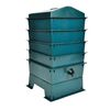 vidaXL Maskkompost 4 brickor 42x42x60 cm