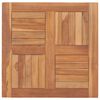 vidaXL Bordsskiva massiv teak 60x60x2,5 cm