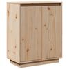 vidaXL Sk&auml;nk 60x34x75 cm massiv furu