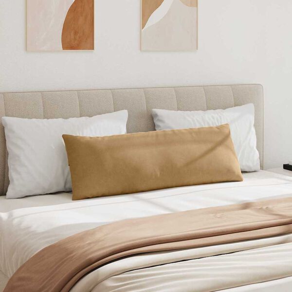 vidaXL Sofakuddar 2 pcs Brun 120 x 40 cm Kordread tyg