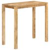 vidaXL Barbord 112x55x108 cm massivt mangotr&auml;