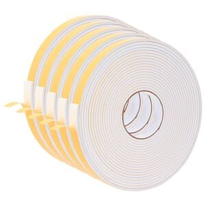 vidaXL Sj&auml;lvh&auml;ftande skumtape 5 st Vit 20mm x 10m CR skum