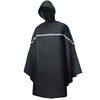 Willex Regnponcho med huva en storlek svart
