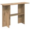 vidaXL Konsolbord Artisan-ek 100 x 30 x 75 cm Konstruerat tr&auml;
