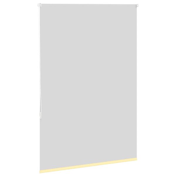 vidaXL Rullgardin m&ouml;rkl&auml;ggningsgul 115x175 cm tyg bredd 110,7 cm