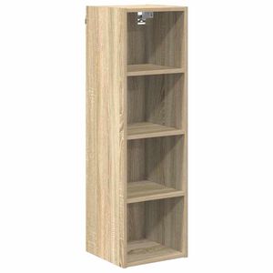 vidaXL H&auml;ngande sk&aring;p Sonoma-ek 30 x 29,5 x 100 cm Konstruerat tr&auml;