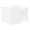 vidaXL Kaffeebord Vit 50,5 x 50 x 33 cm Konstruerat tr&auml;