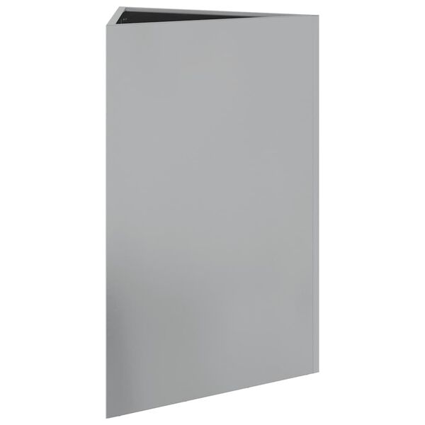 vidaXL Odlingsl&aring;da triangul&auml;r 50x43x75 cm galvaniserat st&aring;l