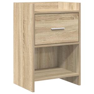 vidaXL S&auml;ngbord Sonoma-ek 40 x 30 x 60 cm Konstruerat tr&auml;