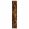 vidaXL Bokhylla rökfärgad ek 57x28,5x107,5 cm konstruerat trä