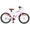 vidaXL Barncykel 18 Tum f&ouml;r 5-7 &aring;r gamla Rosa