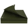 vidaXL Tarpaulin med &ouml;glor Gr&ouml;n 4 x 6 m 260 gsm PE
