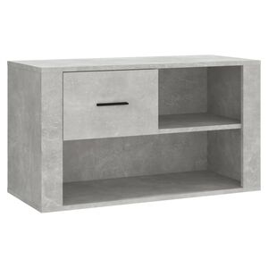 vidaXL Skosk&aring;p betonggr&aring; 80x35x45 cm konstruerat tr&auml;