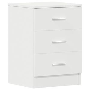 vidaXL S&auml;ngbord vit 38x35x56 cm konstruerat tr&auml;