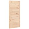 vidaXL Ladug&aring;rdsd&ouml;rr 90x1,8x204,5 cm massiv furu