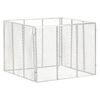 vidaXL Kompost 100x100x77 cm galvaniserat j&auml;rn
