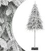 vidaXL Plastgran med sn&ouml; 210 cm