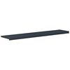 vidaXL F&ouml;nsterbr&auml;da Anthracit med tr&auml;&aring;dring 140 x 30 x 4,5 cm PVC