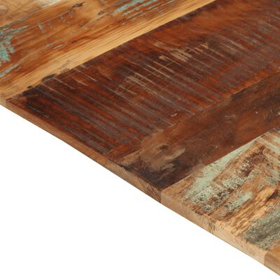 vidaXL Rektangulär bordsskiva 70x80 cm 15-16 mm massivt återvunnet trä