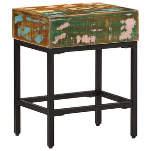 vidaXL Sidobord 40x30x51 cm massivt &aring;tervunnet tr&auml;