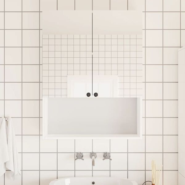 vidaXL Spegelfilmer 2 st sj&auml;lvh&auml;ftande 90x100 cm PET