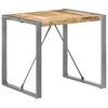 vidaXL Matbord 80x80x75 cm grovt mangotr&auml;