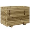 vidaXL Odlingsl&aring;da 70x40x49,5 cm impregnerat furu