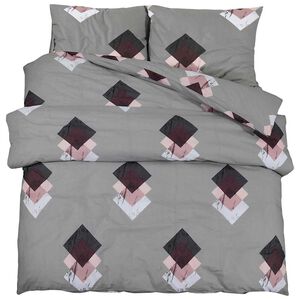 vidaXL P&aring;slakanset flerf&auml;rgat 155x220 cm bomull