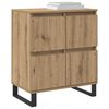 vidaXL Sideboard 3 pcs Artisan Ek 60 x 35 x 70 cm