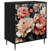 vidaXL Kommode BORNE Ljus piontryck 66 x 36,5 x 76 cm Konstruerat tr&auml;