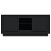 vidaXL Tv-b&auml;nk svart 102x35x45 cm konstruerat tr&auml;