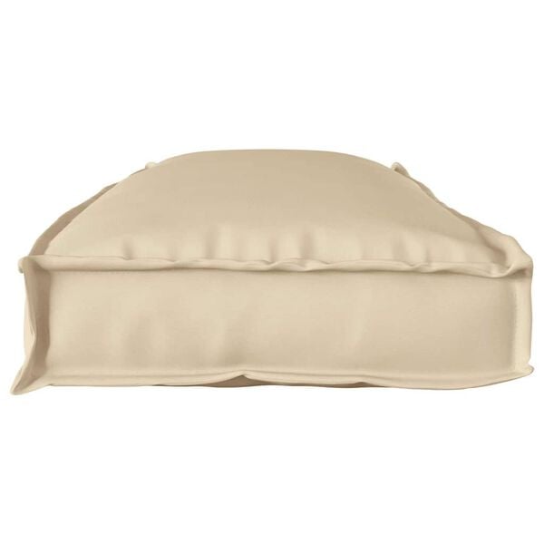 vidaXL Kudde Beige 110 x 40 x 8 cm Oxford Tyg