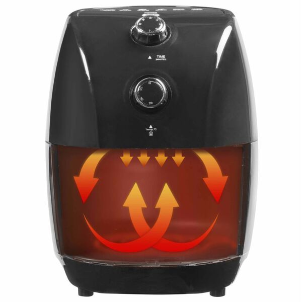 Bestron Varmluftsfrit&ouml;s PrepAir AAF300 svart 900W 1,5L