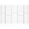 vidaXL Planteringsgabion H-formad stål 260x40x200 cm