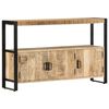 vidaXL Sk&auml;nk 120x30x75 cm massivt mangotr&auml;