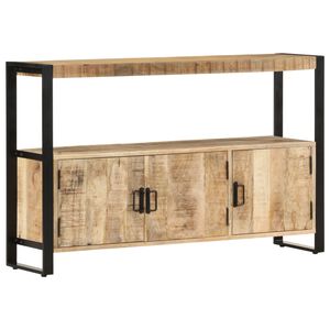 vidaXL Sk&auml;nk 120x30x75 cm massivt mangotr&auml;