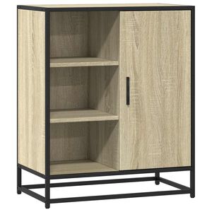 vidaXL Sk&auml;nk sonoma-ek 62x35x76 cm konstruerat tr&auml;