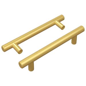 vidaXL Sk&aring;phandtag 2 st Guld 150 mm Rostfritt st&aring;l