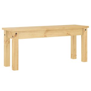 vidaXL Matb&auml;nk Panama 105x30x45 cm massiv furu