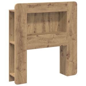 vidaXL S&auml;nggavelssk&aring;p med lagring Artisan-ek Konstruerat tr&auml;