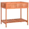 vidaXL Odlingsl&aring;da f&ouml;r &ouml;rter 80x60x80 cm massivt grantr&auml;